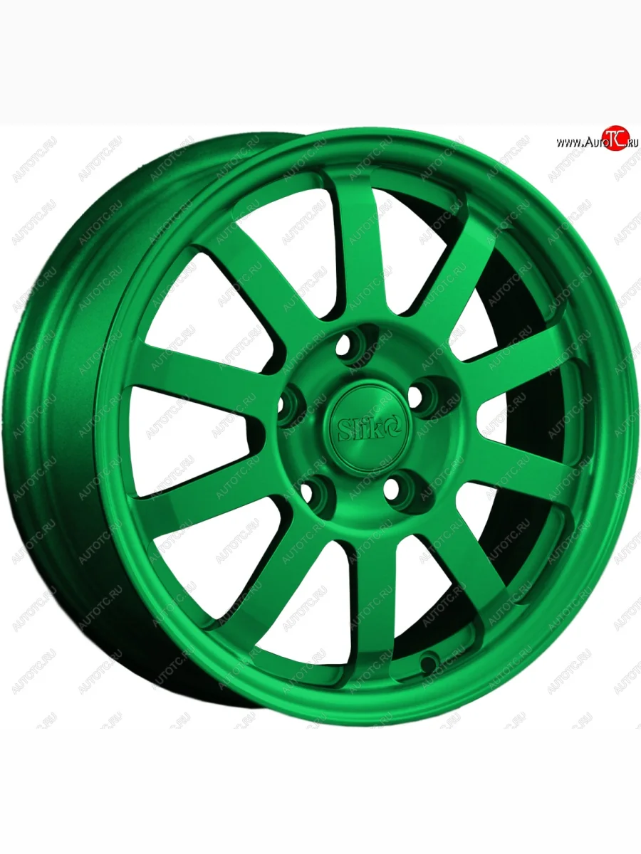 Кованый диск Slik Classik 6x15 (Зеленый)   (Цвет: Зеленый)  в Самаре Самарской области