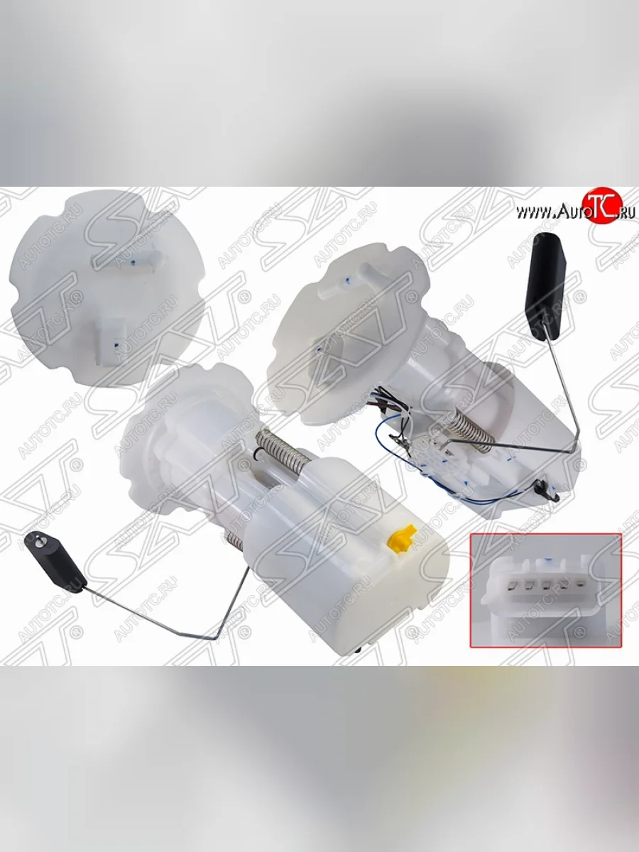 Насос топливный SAT (в сборе) Nissan Primera 3 P12 седан (2001-2008)  в Перми Пермском крае