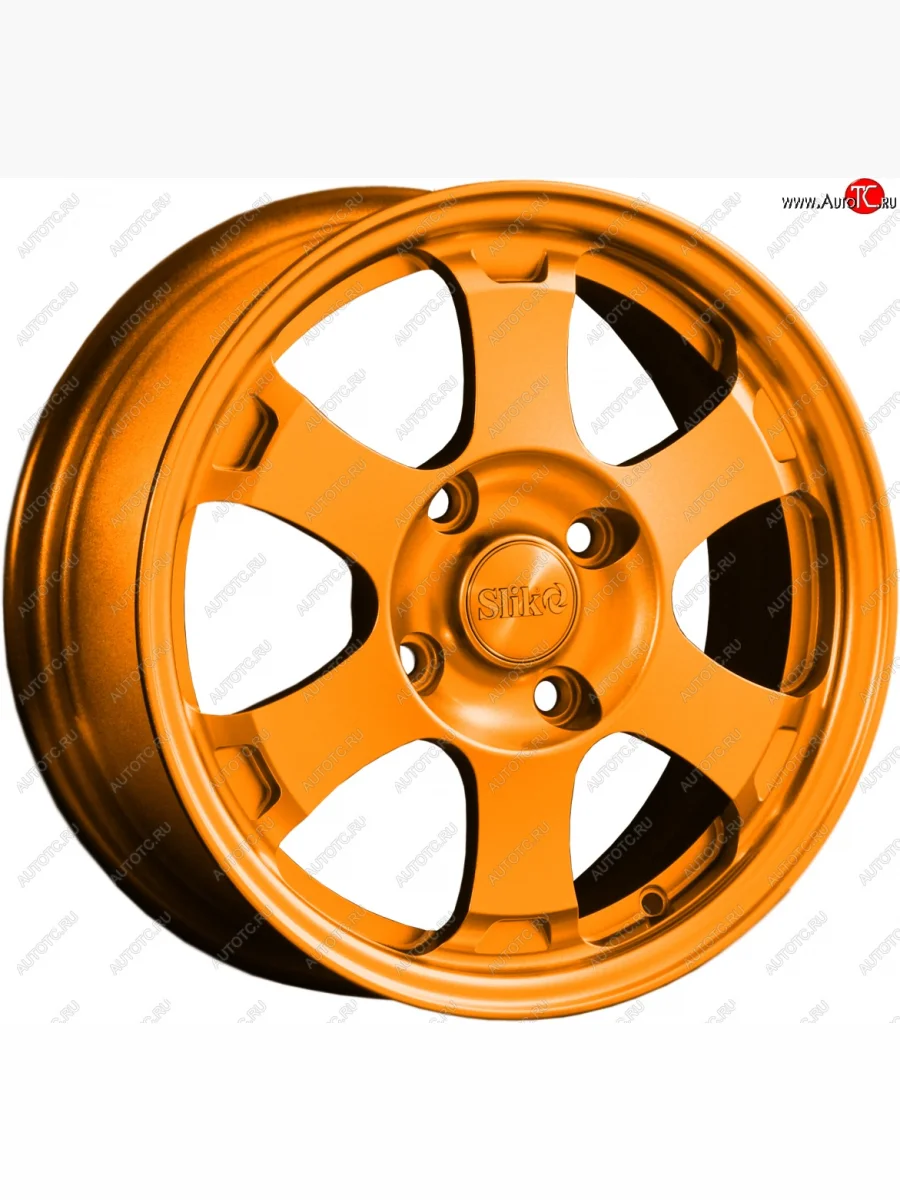 Кованый диск Slik Classik 6x15 (Candy медно-оранжевый глянцевый)   (Цвет: Candy медно-оранжевый глянцевый)  в Самаре Самарской области