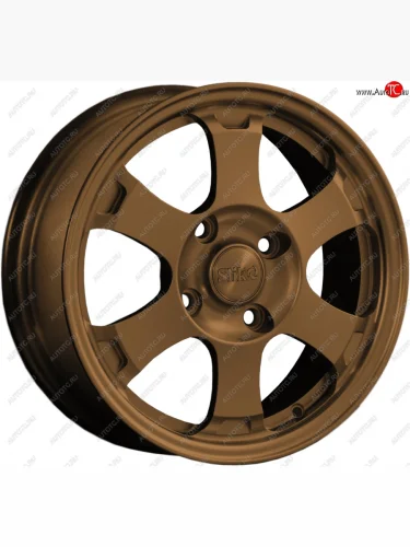 Кованый диск Slik Classik 6x15 (Металлик коньячная бронза. Матовый) (Цвет: Металлик коньячная бронза. Матовый) 