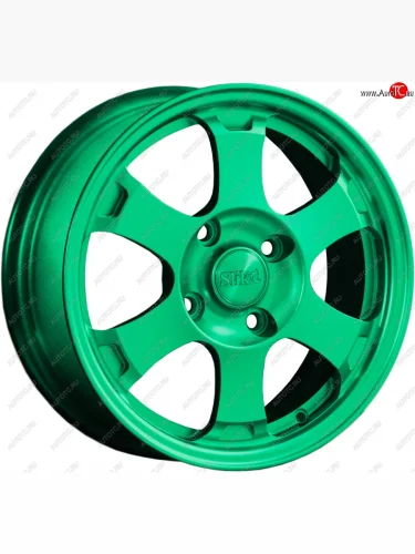 Кованый диск Slik Classik 6x15 (Candy изумрудно-зеленый) (Цвет: Candy изумрудно-зеленый) 