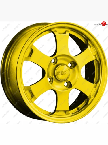 Кованый диск Slik Classik 6x15 (Ярко-желтый RAL 1021) (Цвет: Ярко-желтый RAL 1021) 