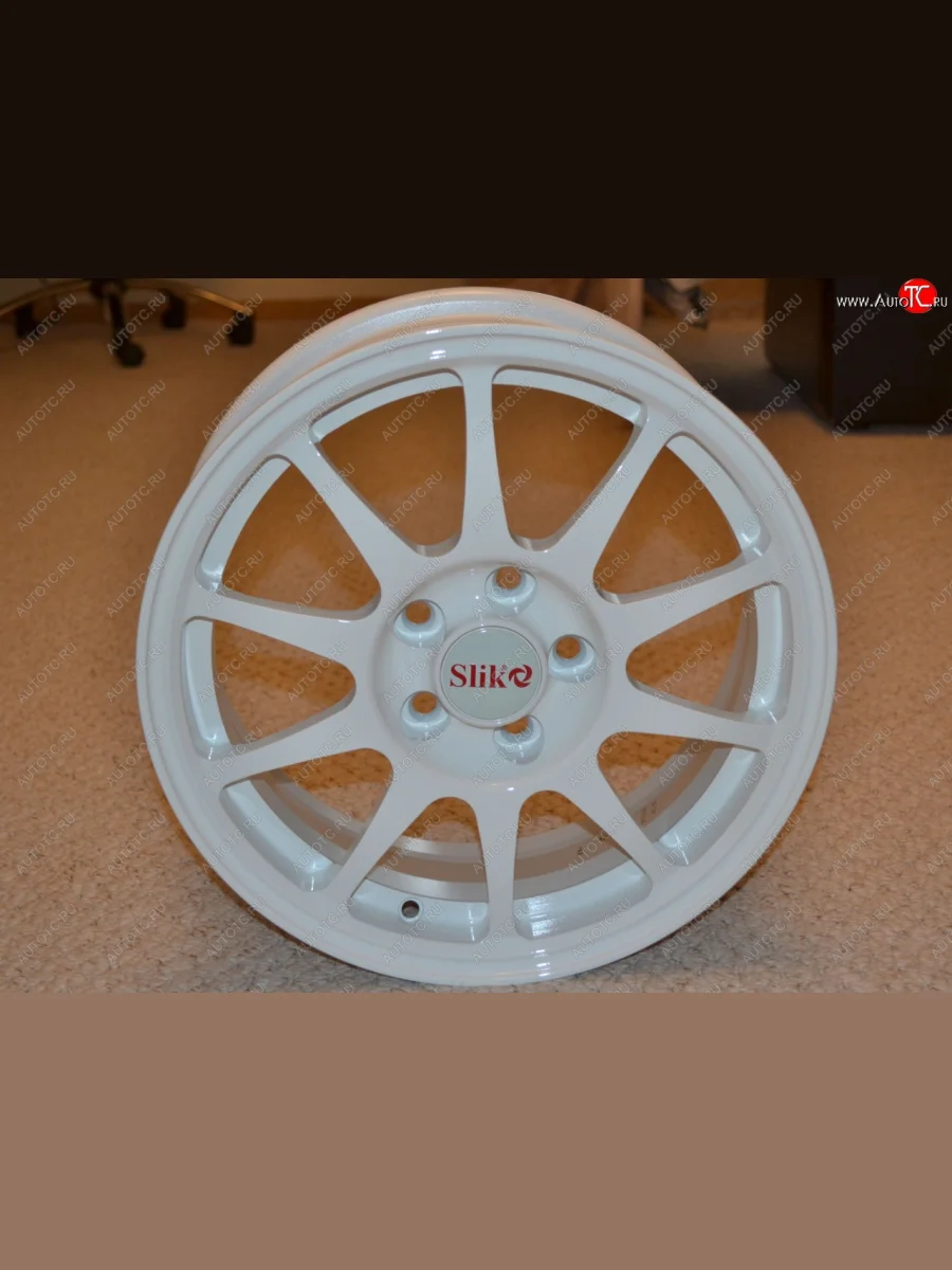 Кованый диск Slik Classik 6x15 (Белый)   (Цвет: Белый)  в Самаре Самарской области