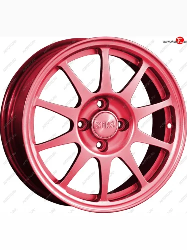 Кованый диск Slik Classik 6x15 (Candy рубиновый) Seat Leon 5F универсал (2012-2016) 5x112.0xDIA57.1xET43.0