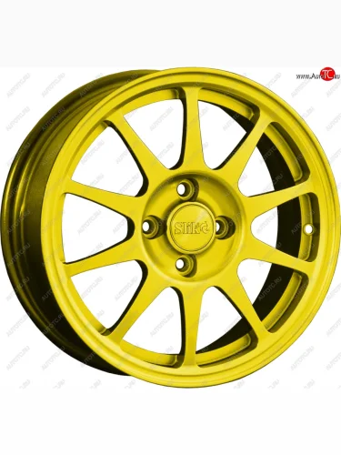Кованый диск Slik Classik 6x15 (Candy ярко-желтый) Seat Leon 5F универсал (2012-2016) 5x112.0xDIA57.1xET43.0