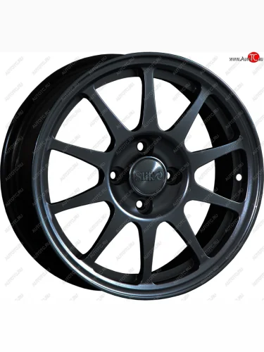 Кованый диск Slik Classik 6x15 (Черный матовый) Seat Leon 5F универсал (2012-2016) 5x112.0xDIA57.1xET43.0