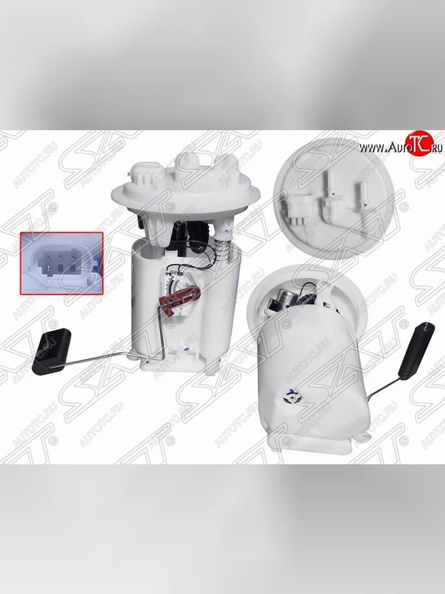 Насос топливный (в сборе) SAT Renault Logan 1 дорестайлинг (2004-2010)  в Перми Пермском крае