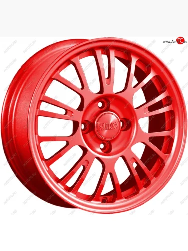 Кованый диск Slik Classik 6x15 (RAL 3026 ярко-алый) (Цвет: RAL 3026 ярко-алый) 
