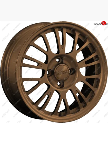 Кованый диск Slik Classik 6x15 (Металлик коньячная бронза. Матовый) (Цвет: Металлик коньячная бронза. Матовый) 