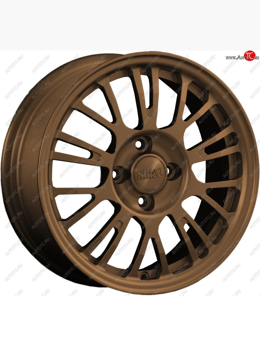 Кованый диск Slik Classik 6x15 (Металлик коньячная бронза. Матовый)   (Цвет: Металлик коньячная бронза. Матовый)  в Самаре Самарской области