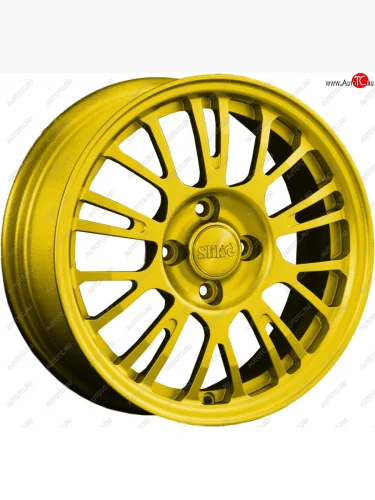 Кованый диск Slik Classik 6x15 (Ярко-желтый RAL 1021) (Цвет: Ярко-желтый RAL 1021) 