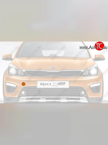 Заглушка буксировочного отверстия бампера Оригинал KIA Rio X-line (2017-2021)