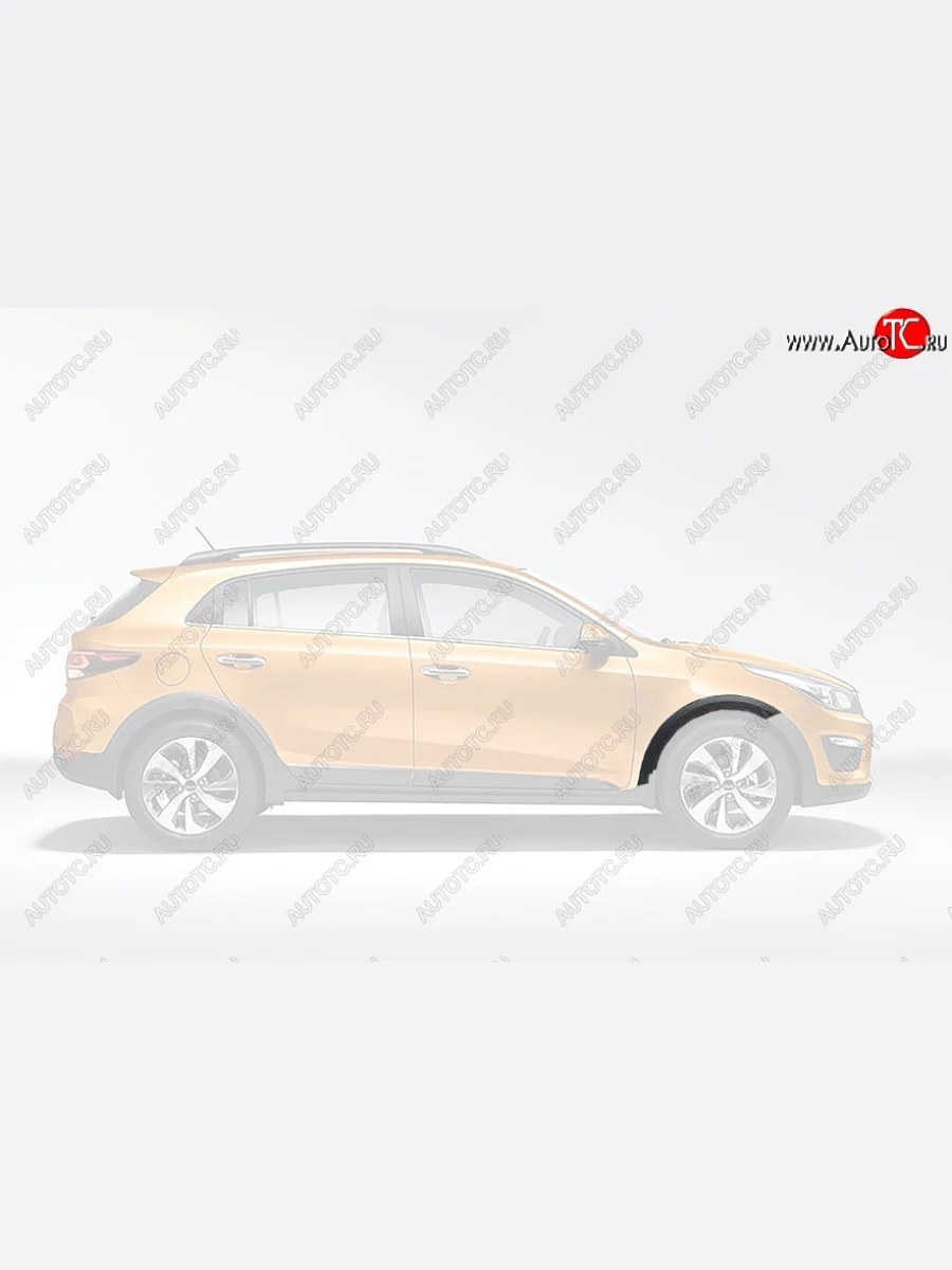 Передняя правая накладка на колёсную арку Оригинал KIA Rio X-line (2017-2021)  в Самаре Самарской области
