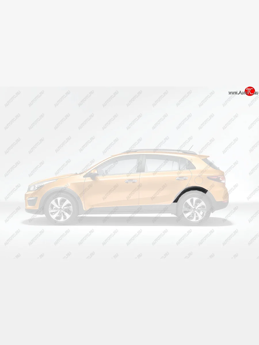 Задняя левая накладка на колёсную арку Оригинал KIA Rio X-line (2017-2021)  в Перми Пермском крае