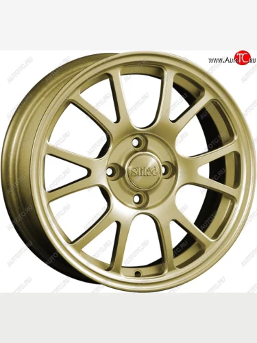 Кованый диск Slik Classik 6x15 (Металлик золотой) Seat Leon 5F универсал (2012-2016) 5x112.0xDIA57.1xET43.0