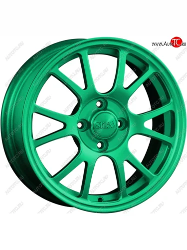 Кованый диск Slik Classik 6x15 (Candy изумрудно-зеленый) Seat Leon 5F универсал (2012-2016) 5x112.0xDIA57.1xET43.0