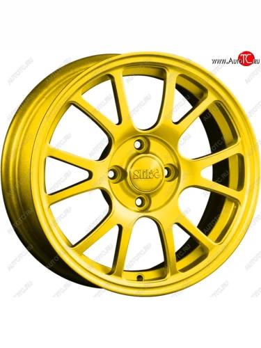 Кованый диск Slik Classik 6x15 (Candy ярко-желтый) Seat Leon 5F универсал (2012-2016) 5x112.0xDIA57.1xET43.0