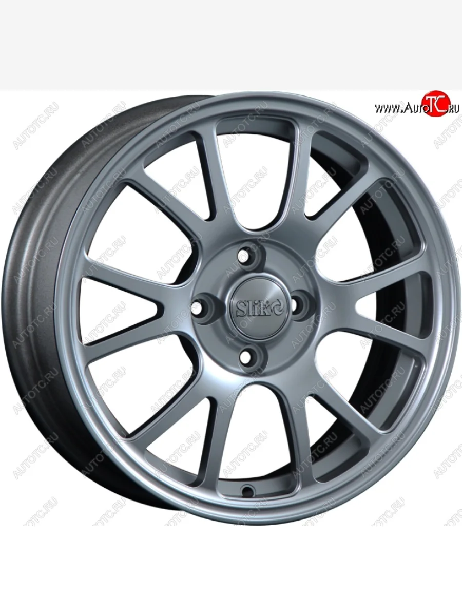 Кованый диск Slik Classik 6x15 (Серебристый тёмный)   (Цвет: Серебристый тёмный)  в Самаре Самарской области