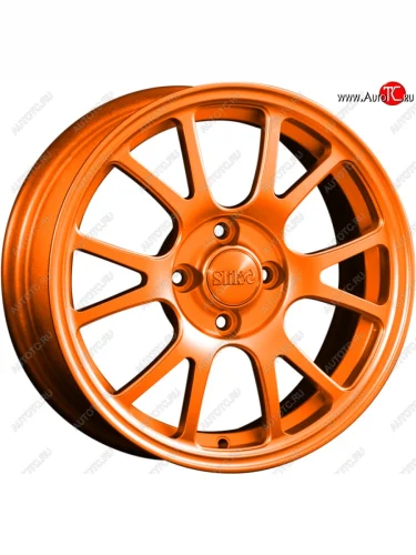Кованый диск Slik Classik 6x15 (Ярко-оранжевый) Seat Leon 5F универсал (2012-2016) 5x112.0xDIA57.1xET43.0