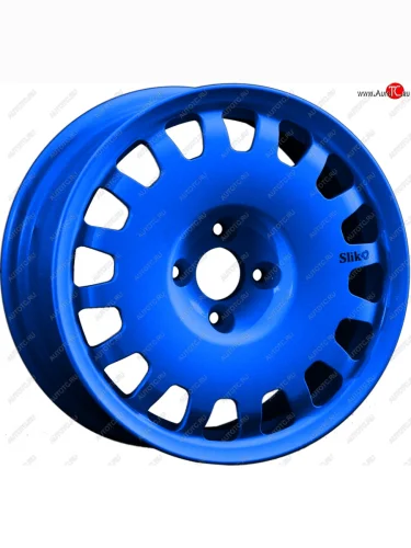 Кованый диск Slik Sport 6.5x15 (Candy синий) 6.5x15/4-5x98-120 D54.1-72.6 (Цвет: Candy синий) 