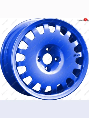 Кованый диск Slik Sport 6.5x15 (Синий) 6.5x15/4-5x98-120 D54.1-72.6 (Цвет: Синий) 