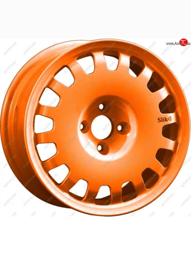 Кованый диск Slik Sport 6.5x15 (Ярко-оранжевый) 6.5x15/4-5x98-120 D54.1-72.6 (Цвет: Ярко-оранжевый) 
