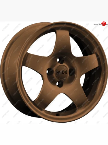 Кованый диск Slik Sport 6.5x15 (Цвет: Металлик коньячная бронза. Матовый) 