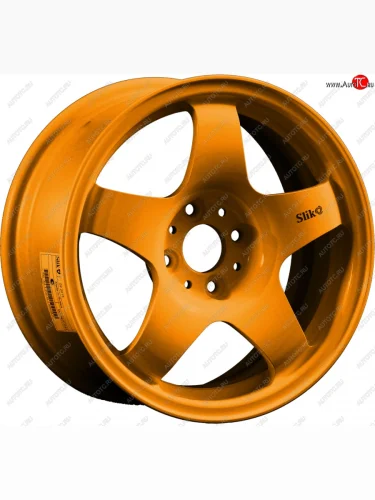 Кованый диск Slik Sport 6.5x15 (Candy медно-оранжевый матовый) 6.5x15/4-5x98-120 D54.1-72.6 (Цвет: Candy медно-оранжевый матовый) 