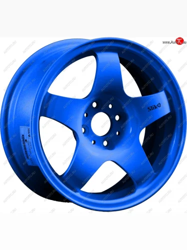 Кованый диск Slik Sport 6.5x15 (Candy синий) 6.5x15/4-5x98-120 D54.1-72.6 (Цвет: Candy синий) 