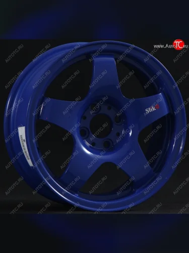 Кованый диск Slik Sport 6.5x15 (Синий) 6.5x15/4-5x98-120 D54.1-72.6 (Цвет: Синий) 