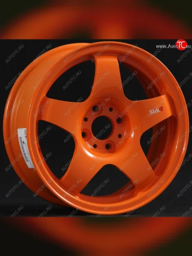 Кованый диск Slik Sport 6.5x15 (Ярко-оранжевый) 6.5x15/4-5x98-120 D54.1-72.6 (Цвет: Ярко-оранжевый) 
