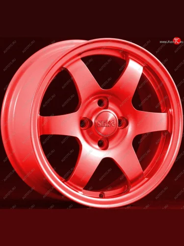 Кованый диск Slik Sport 6.5x15 (RAL 3026 ярко-алый) (Цвет: RAL 3026 ярко-алый) 