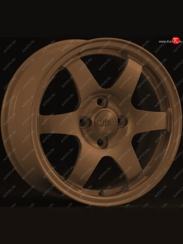 Кованый диск Slik Sport 6.5x15 (Цвет: Металлик коньячная бронза. Глянец) 