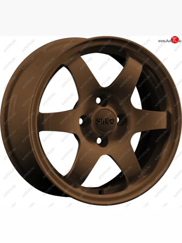 Кованый диск Slik Sport 6.5x15 (Металлик коньячная бронза. Матовый) (Цвет: Металлик коньячная бронза. Матовый) 