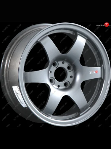 Кованый диск Slik Classik 6x15 (Металлик графит глянцевый) 6.5x15/4-5x98-120 D54.1-72.6 (Цвет: Металлик графит глянцевый) 