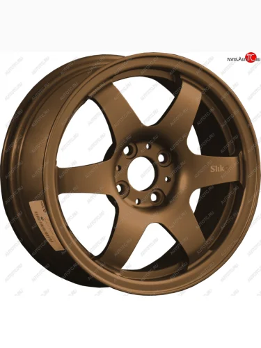 Кованый диск Slik Classik 6x15,5 (Металлик коньячная бронза. Глянец) 6.5x15/4-5x98-120 D54.1-72.6 (Цвет: Металлик коньячная бронза. Глянец) 