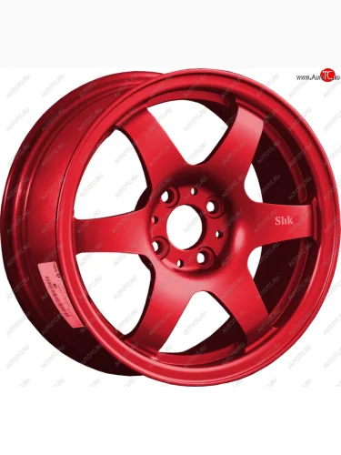 Кованый диск Slik Classik 6x15,5 (Красный) 6.5x15/4-5x98-120 D54.1-72.6 (Цвет: Красный) 