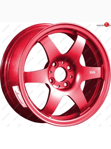 Кованый диск Slik Classik 6x15,5 (Candy рубиновый) 6.5x15/4-5x98-120 D54.1-72.6 (Цвет: Candy рубиновый) 