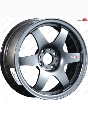 Кованый диск Slik Classik 6x15,5 (Серебристый тёмный) 6.5x15/4-5x98-120 D54.1-72.6 (Цвет: Серебристый тёмный) 