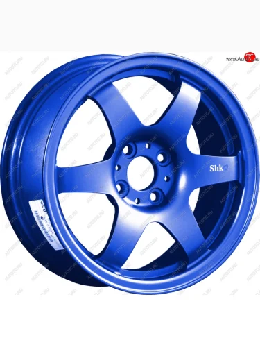 Кованый диск Slik Classik 6x15,5 (Синий) 6.5x15/4-5x98-120 D54.1-72.6 (Цвет: Синий) 