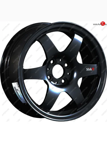 Кованый диск Slik Classik 6x15,5 (Черный глянцевый) 6.5x15/4-5x98-120 D54.1-72.6 (Цвет: Черный глянцевый) 