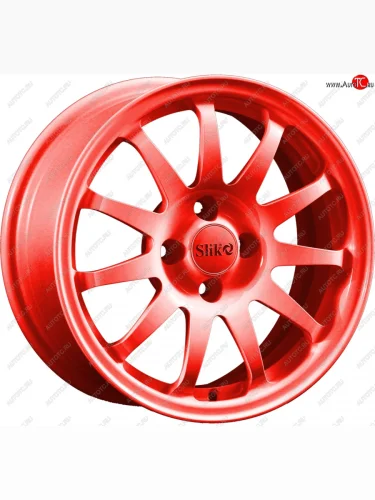 Кованый диск Slik Classik 6.5x15 (RAL 3026 ярко-алый) (Цвет: RAL 3026 ярко-алый) 