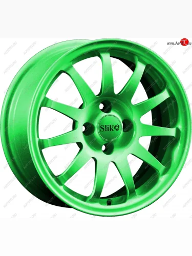 Кованый диск Slik Classik 6.5x15 (RAL 6038 ярко-зеленый) (Цвет: RAL 6038 ярко-зеленый) 
