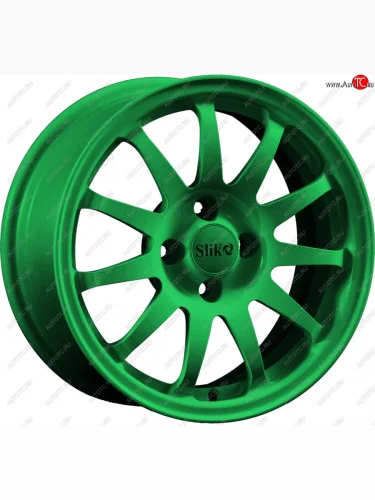 Кованый диск Slik Classik 6.5x15 (Зеленый) (Цвет: Зеленый) 