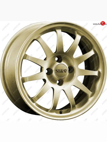 Кованый диск Slik Classik 6.5x15 (Металлик золотой) (Цвет: Металлик золотой) 