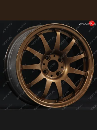 Кованый диск Slik Classik 6.5x15 (Металлик коньячная бронза. Глянец) (Цвет: Металлик коньячная бронза. Глянец) 