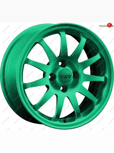 Кованый диск Slik Classik 6.5x15 (Candy изумрудно-зеленый) (Цвет: Candy изумрудно-зеленый) 