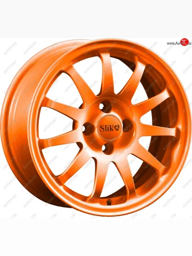 Кованый диск Slik Classik 6.5x15 (Ярко-оранжевый) (Цвет: Ярко-оранжевый) 