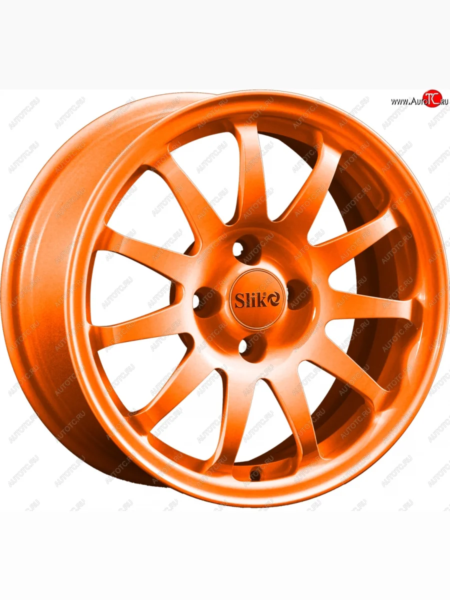 Кованый диск Slik Classik 6.5x15 (Ярко-оранжевый)   (Цвет: Ярко-оранжевый)  в Самаре Самарской области