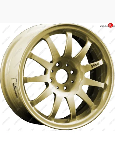 Кованый диск Slik Classik 6.5x15 (Металлик золотой) (Цвет: Металлик золотой) 